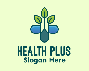 Medicine - Herbal Medicinal Plant logo design