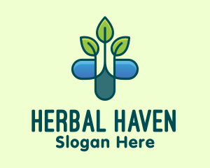 Herbal - Herbal Medicinal Plant logo design