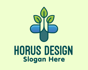 Herbal Medicinal Plant logo design