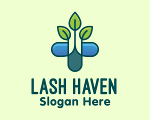 Herbal Medicinal Plant logo design