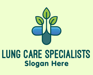 Herbal Medicinal Plant logo design