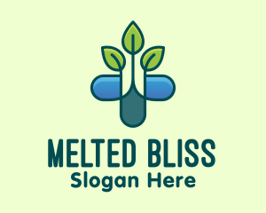 Herbal Medicinal Plant logo design