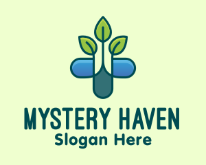 Herbal Medicinal Plant logo design