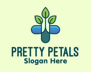 Herbal Medicinal Plant logo design