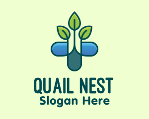 Herbal Medicinal Plant logo design