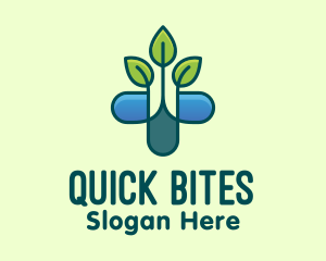 Herbal Medicinal Plant logo design