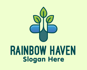 Herbal Medicinal Plant logo design