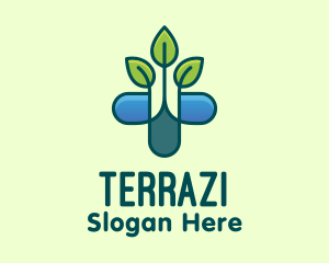 Herbal Medicinal Plant logo design