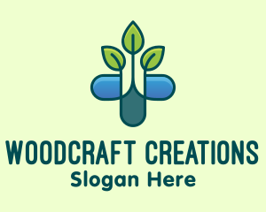 Herbal Medicinal Plant logo design