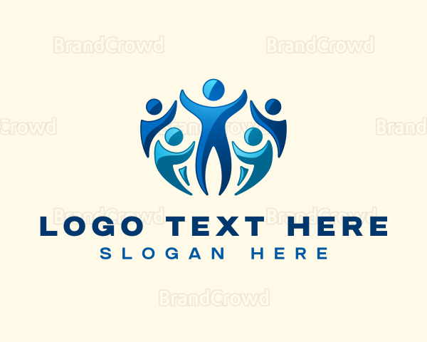 Human Social Community Logo