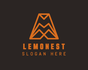 Modern Company Letter A  Logo