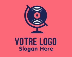 Music Equipment - Modern Vinyl Record logo design
