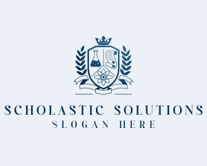 Scholastic - Educational Science Academy logo design