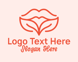 Natural Leaf Lips Logo