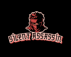 Assassin Ninja Shadow  logo design