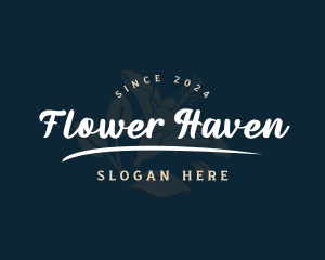 Hibiscus Flower Petals logo design