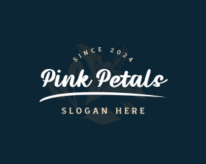 Hibiscus Flower Petals logo design