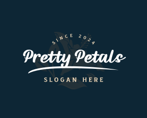 Hibiscus Flower Petals logo design