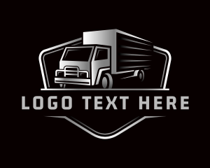 Vehicle - Truck Forwarding Logistics logo design