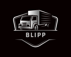 Trailer - Truck Forwarding Logistics logo design