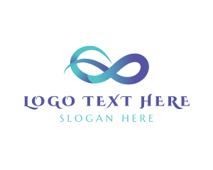 Infinity Loop - Gradient Creative Loop logo design