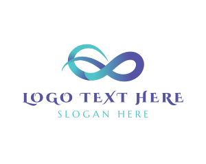 Creative Agency - Gradient Creative Loop logo design