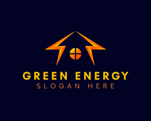 House Lightning Energy logo design