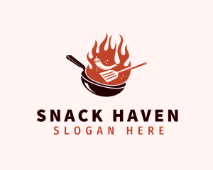 Fire Chili Restaurant logo design