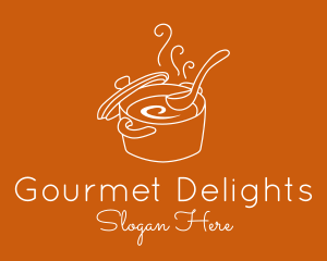 Hot Soup Pot logo design