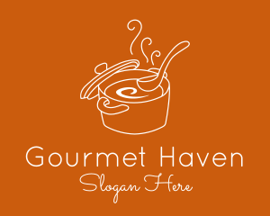 Hot Soup Pot logo design