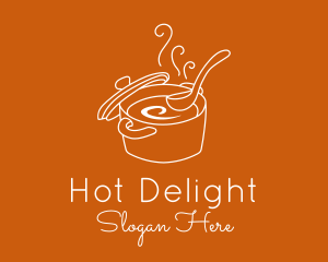 Hot Soup Pot logo design