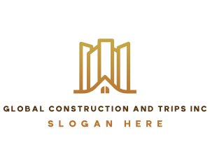 Building Contractor Realty Logo