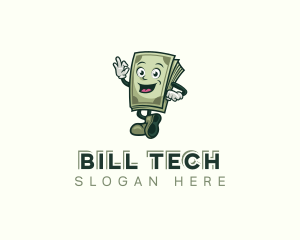 Bill - Money Currency Bills Rebate logo design