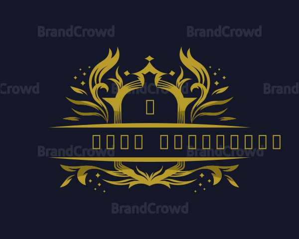 Luxury Royalty Ornament Logo
