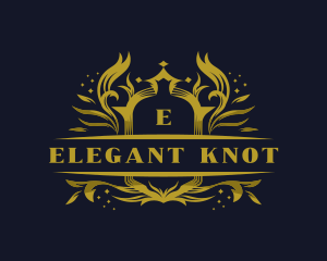 Luxury Royalty Ornament logo design