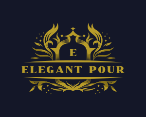 Luxury Royalty Ornament logo design