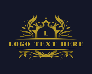 Crest - Luxury Royalty Ornament logo design