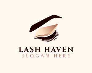 Elegant Beauty Eyelashes logo design