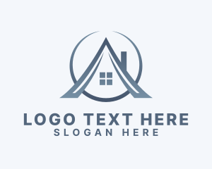 Loft - Housing Roof Broker logo design