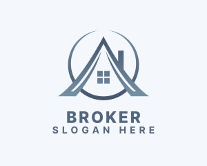 Housing Roof Broker logo design