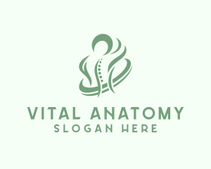 Anatomy - Chiropractic Rehabilitation Therapy logo design