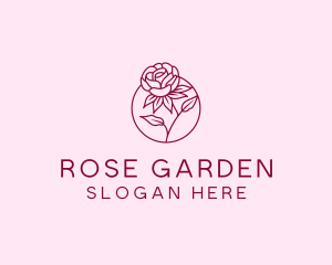 Rose - Rose Flower Bloom logo design