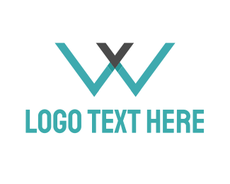 Blue Letter WV Logo