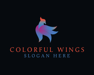 Wildlife Bird Wings  logo design