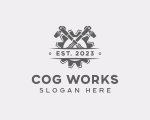 Cog - Automotive Ratchet Cog logo design