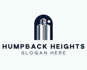 High Tower Building logo design