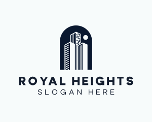 High Tower Building logo design