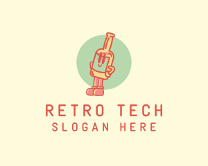 Retro Beer Bottle logo design