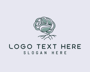 Therapy - Natural Mental Wellness logo design