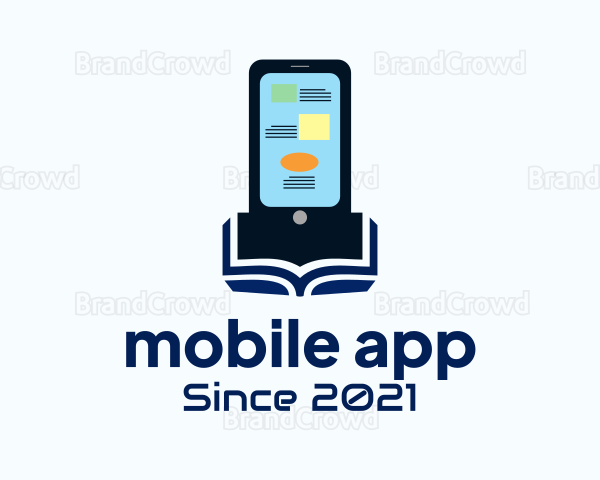 Mobile Phone Ebook Logo
